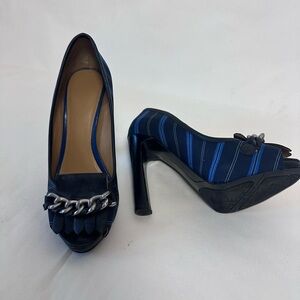 Nine West Elegant Navy Blue Women's Heels
